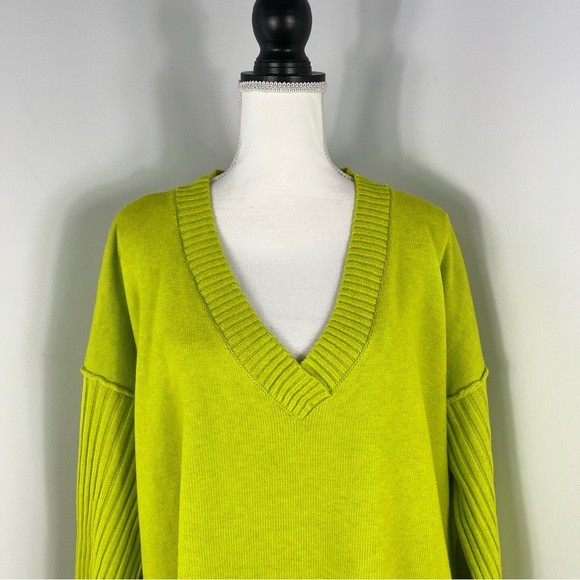 NEW Free People Orion A line tunic sweater - Picture 3 of 13